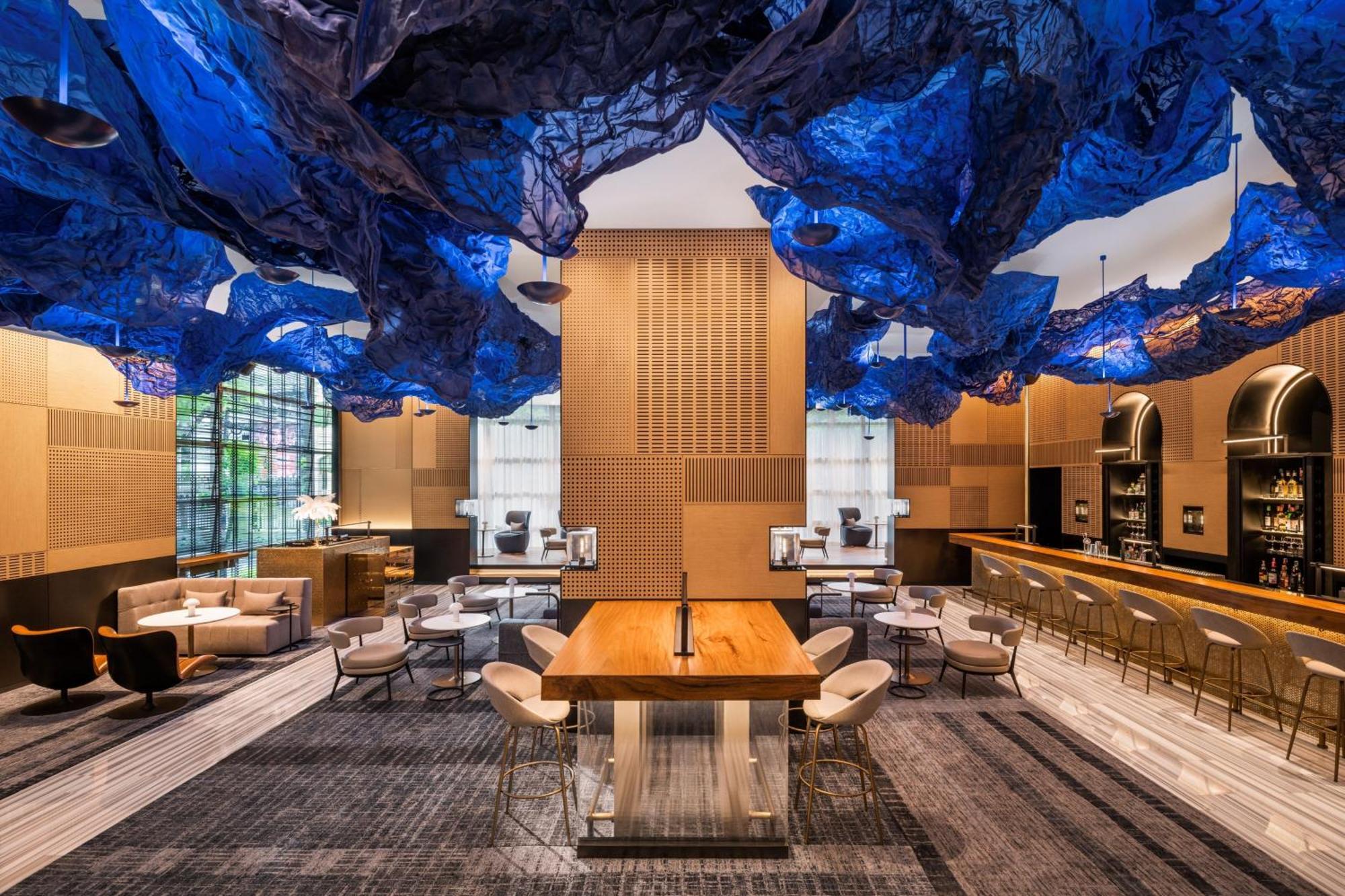 فندق دابليو بانجوك بانكوك المظهر الخارجي الصورة The interior of the lounge