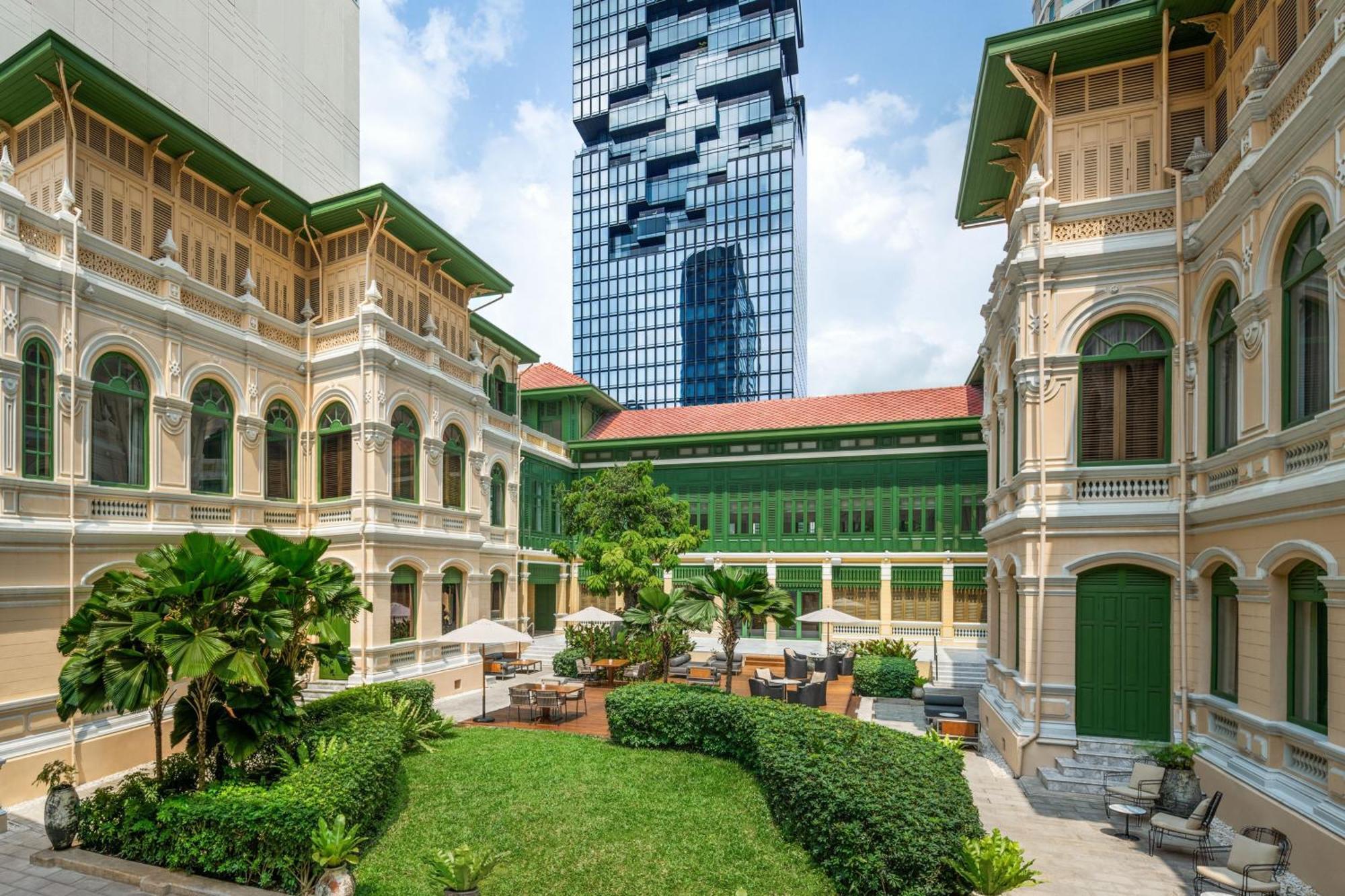 فندق دابليو بانجوك بانكوك المظهر الخارجي الصورة The hotel's courtyard