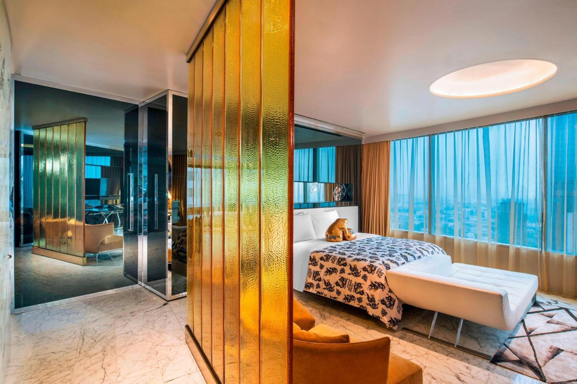 فندق دابليو بانجوك بانكوك المظهر الخارجي الصورة A suite at the Mandarin Oriental, Munich