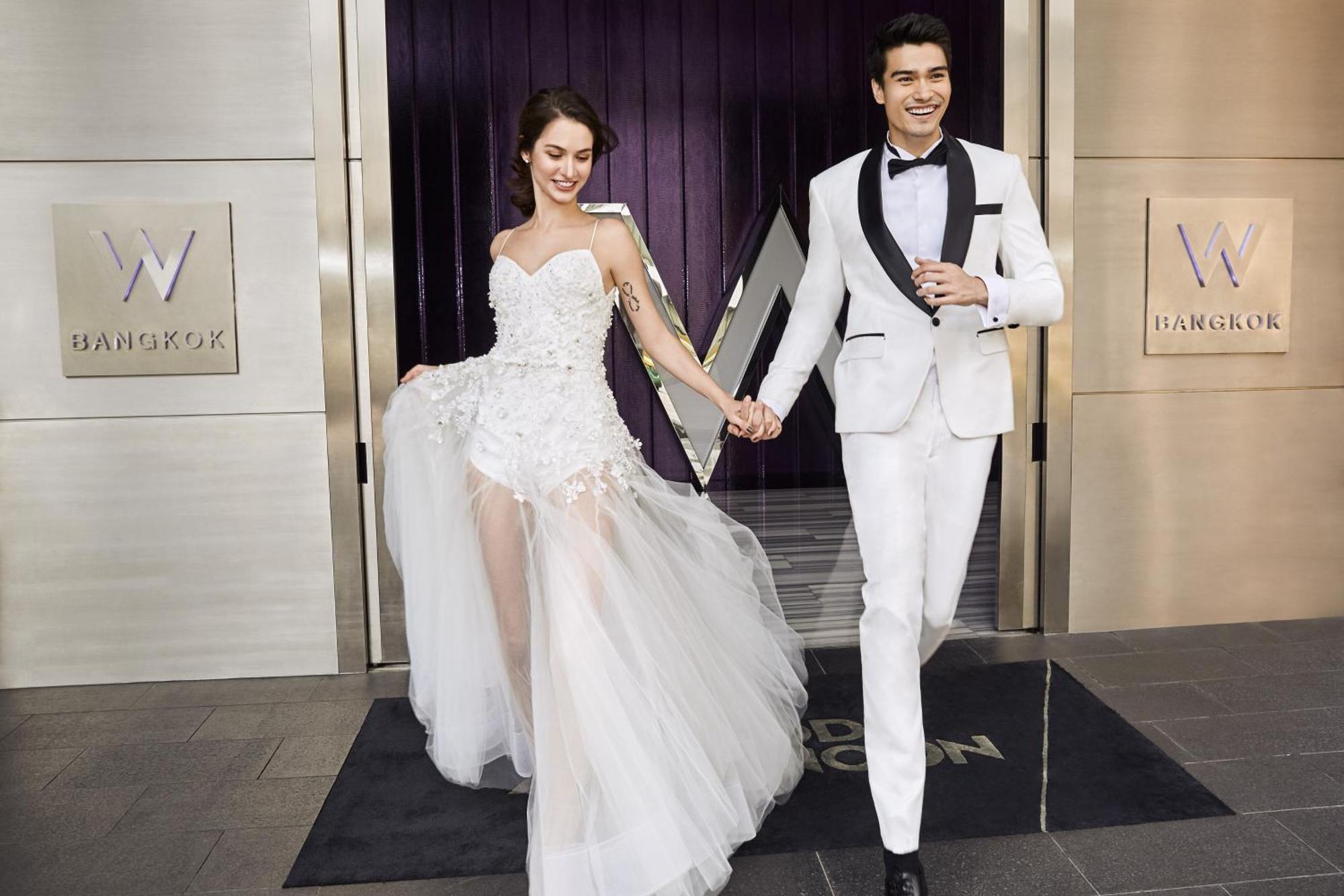 فندق دابليو بانجوك بانكوك المظهر الخارجي الصورة Wedding at W Bangkok